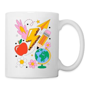 Schule Einschulung - Tasse - Weiß - Rechts