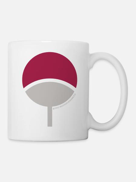 Naruto Symbole Clan Uchiha - Mug blanc - blanc