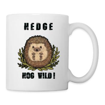 Hedgehog Hedge Hog Wild Cute - Mug - white - Right
