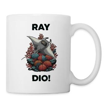 Radio: Ray Dio Humor Manta Ray Music - Mug - white - Right