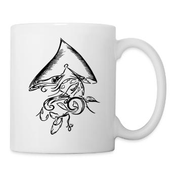Strange Asian Turtle - Tasse - Weiß - Rechts