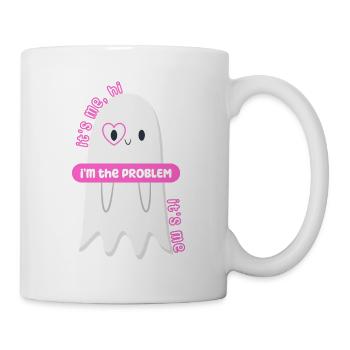 C’est moi, salut, je suis le problème - Mug blanc - blanc - Droite