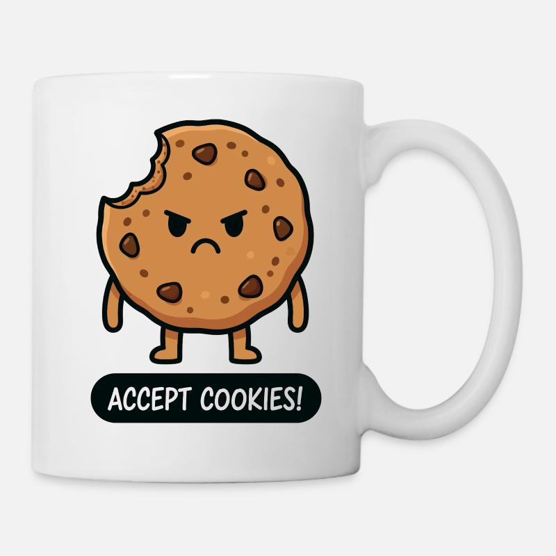 Accept Cookies - Mug - white