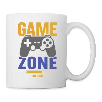 Partie - Zone de jeu. Chargement... - Mug blanc - blanc - Droite