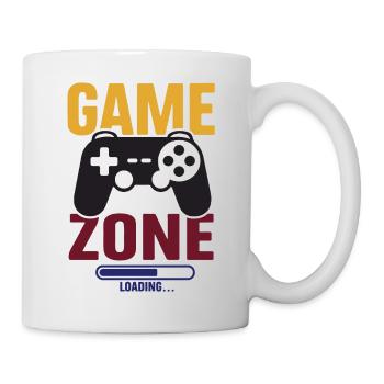 Gamer – Game Zone - Tasse - Weiß - Rechts