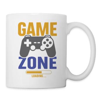 Gamer – Game Zone lädt... - Tasse - Weiß - Rechts