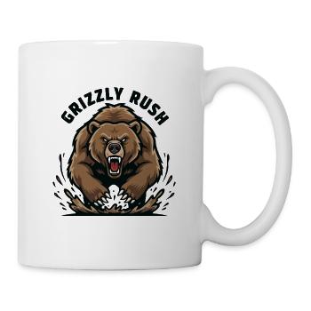 Grizzly Rush Bear Force Charge - Mug - white - Right