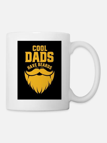 Cool Dads Have Beards - Tasse - Weiß