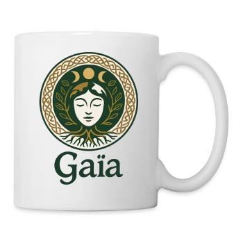 Gaïa - Mère Nature - Arbre de Vie - Mug blanc - blanc - Droite