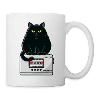 Walkman Loaf Cat Music K7 - Mug - white - Right