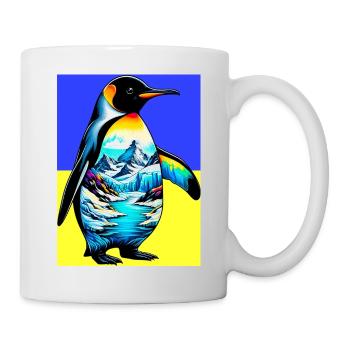 pingouin - Mug blanc - blanc - Droite