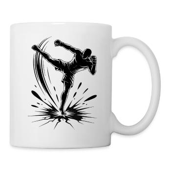 High Kick MMA - Tasse - Weiß - Rechts