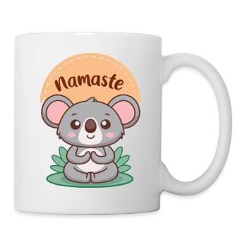 Koala Namaste Serenity - Tasse - Weiß - Rechts