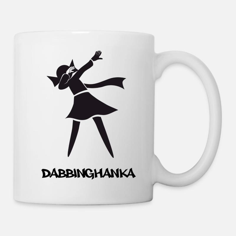 DABBING HANKA - Mug - white