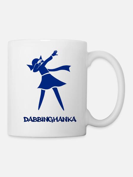 DABBING HANKA - Tasse - Weiß