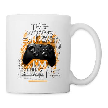 Gamer gaming enthusiast video games console funny - Mug - white - Right