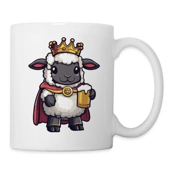 Sheep Beer King - Mug - white - Right
