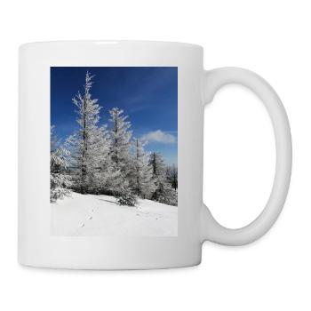 Winterwald Schneezauber - Tasse - Weiß - Rechts
