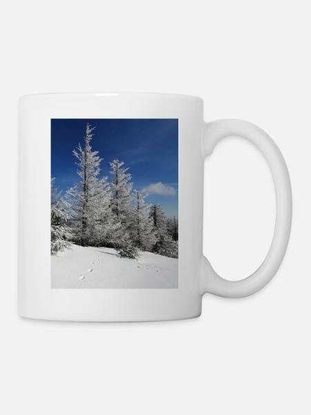 Winter Forest Snow Magic - Mug - white