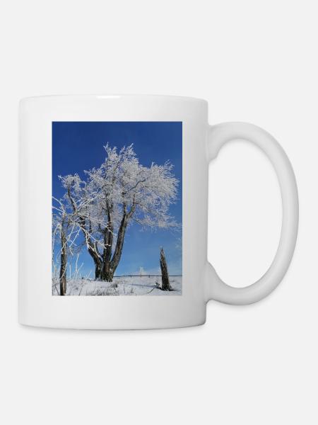 Eisige Kälte - Tasse - Weiß