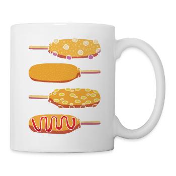 Corn dog - Mug - white - Right