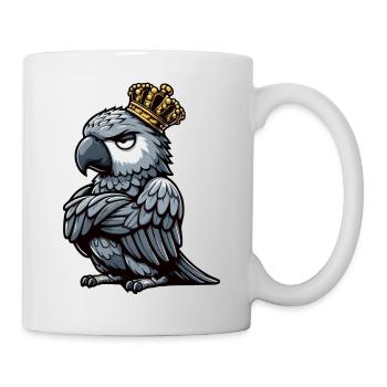 African grey parrot parrot owner parrot keeper - Mug - white - Right