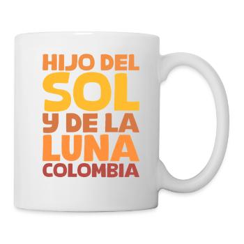 Sohn der Sonne und Mond Kolumbien - Tasse - Weiß - Rechts