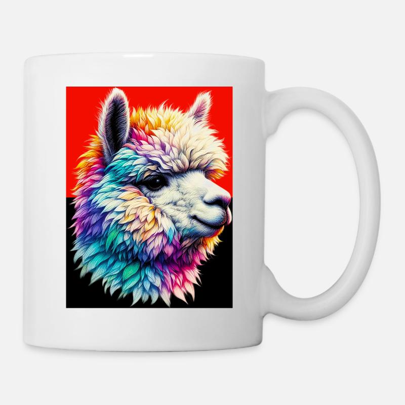 Alpaga - Mug blanc - blanc