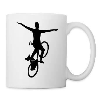 Artistic cycling, artistic cycling, indoor cycling - Mug - white - Right