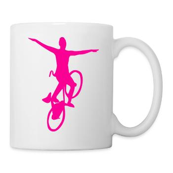 Artistic cycling, artistic cycling, indoor cycling - Mug - white - Right