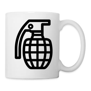 grenade - Mug blanc - blanc - Droite