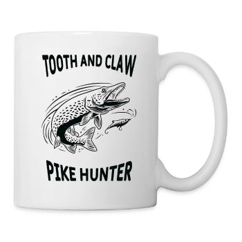 Pike River Fishing Pike Hunter - Mug - white - Right