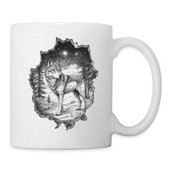 Wolf - Mug - white - Right