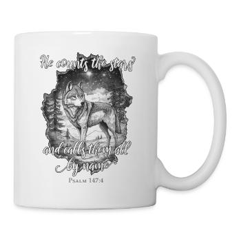 Wolf Christlich - Tasse - Weiß - Rechts
