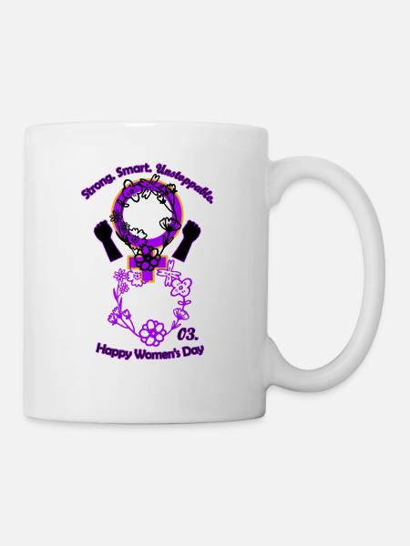 International Women's Day Design - Mug - white