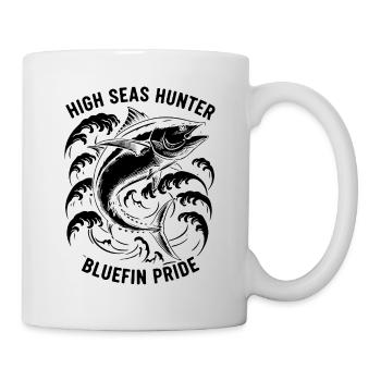 Sea Fishing Tuna Bluefin Hunter - Mug - white - Right