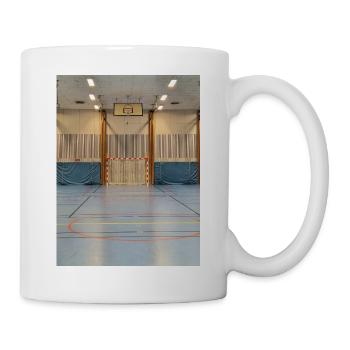 Gymhallen's lines - Mug - white - Right