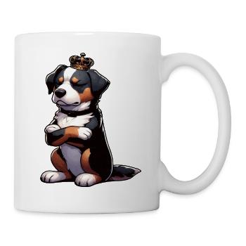 Appenzeller Sennenhund Sennenhunde Sennenhundmama - Tasse - Weiß - Rechts