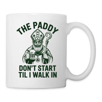Der Reis fängt erst an, wenn ich reinkomme - Tasse - Weiß - Rechts