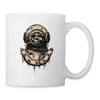 Scaphandrier fantôme - Mug blanc - blanc - Droite