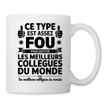 Departure Co-worker New Job Retirement - Mug - white - Right