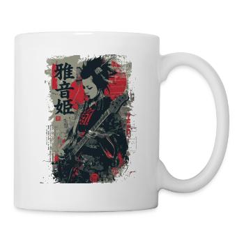 Yōka Guitarist in Ukiyo-E Style - Mug - white - Right