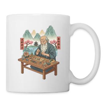 Pyro Feuerwerker - Tasse - Weiß - Rechts
