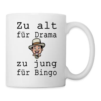 Bingo - Tasse - Weiß - Rechts