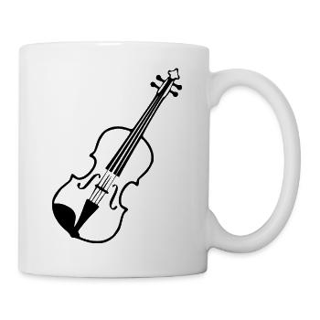 Violin Violin Music - Mug - white - Right
