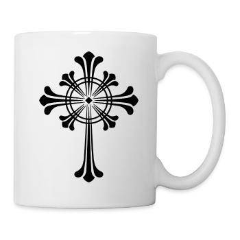 Black Cross - Mug - white - Right