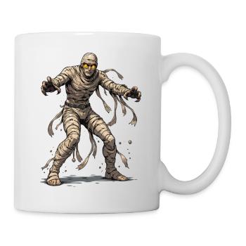 Mumie Comic  - Tasse - Weiß - Rechts