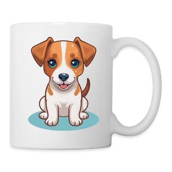 Little Cartoon Puppy - Mug - white - Right