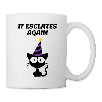 Chat - Mug blanc - blanc - Droite