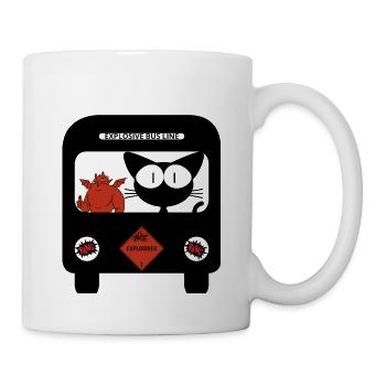 Chat - Mug blanc - blanc - Droite